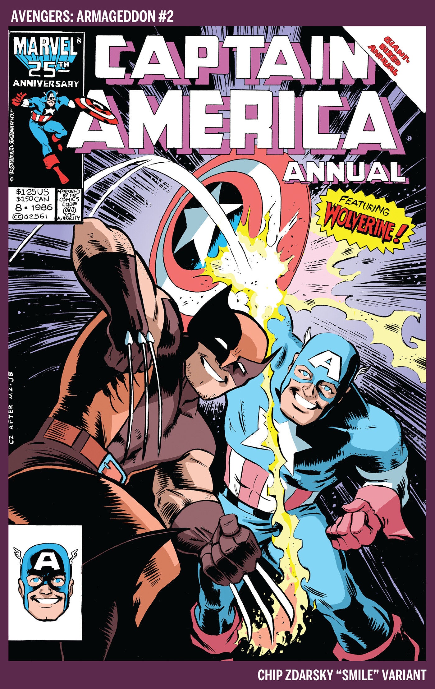 Avengers: Armageddon #02 (Chip Zdarsky Smile Variant)
