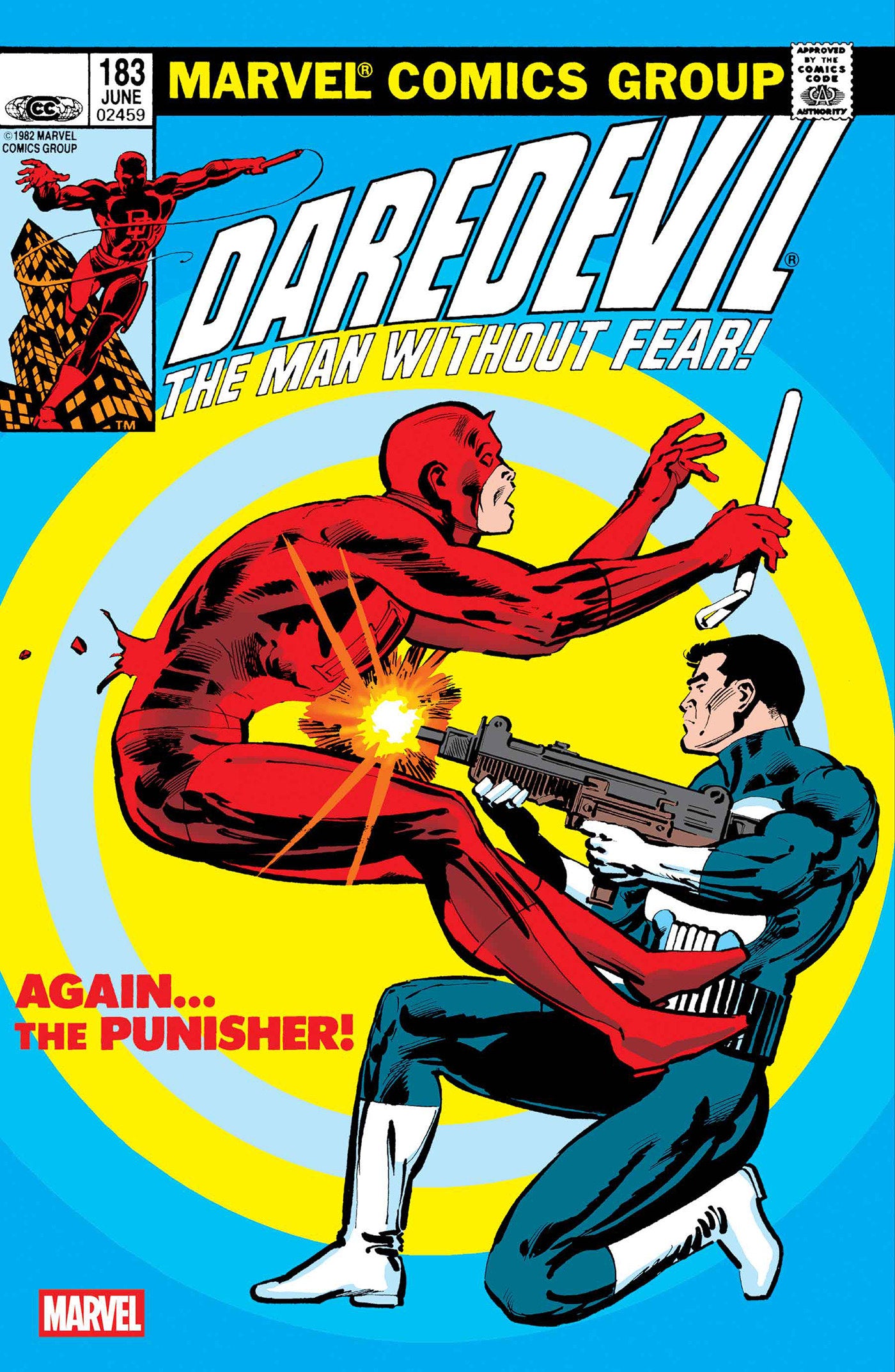Daredevil #183 [Facsimile Edition Foil] [New Printing]