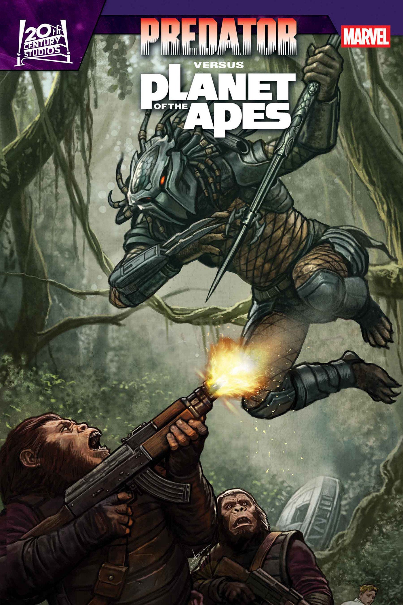 Predator vs. The Planet Of The Apes #01