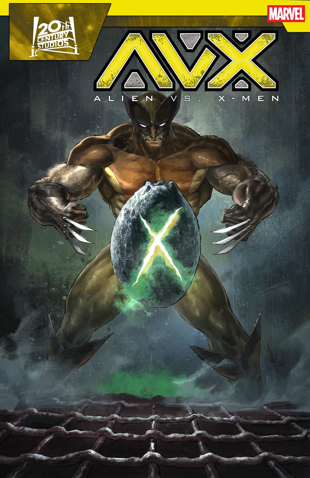 Alien vs. X-Men #01 (Alan Quah Homage Variant)