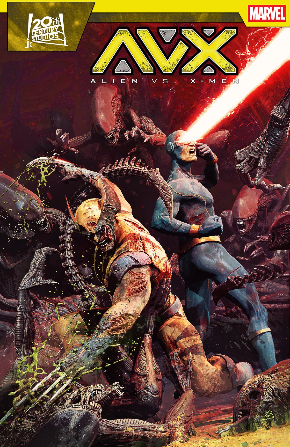 Alien vs. X-Men #01 (Bjorn Barends Variant)