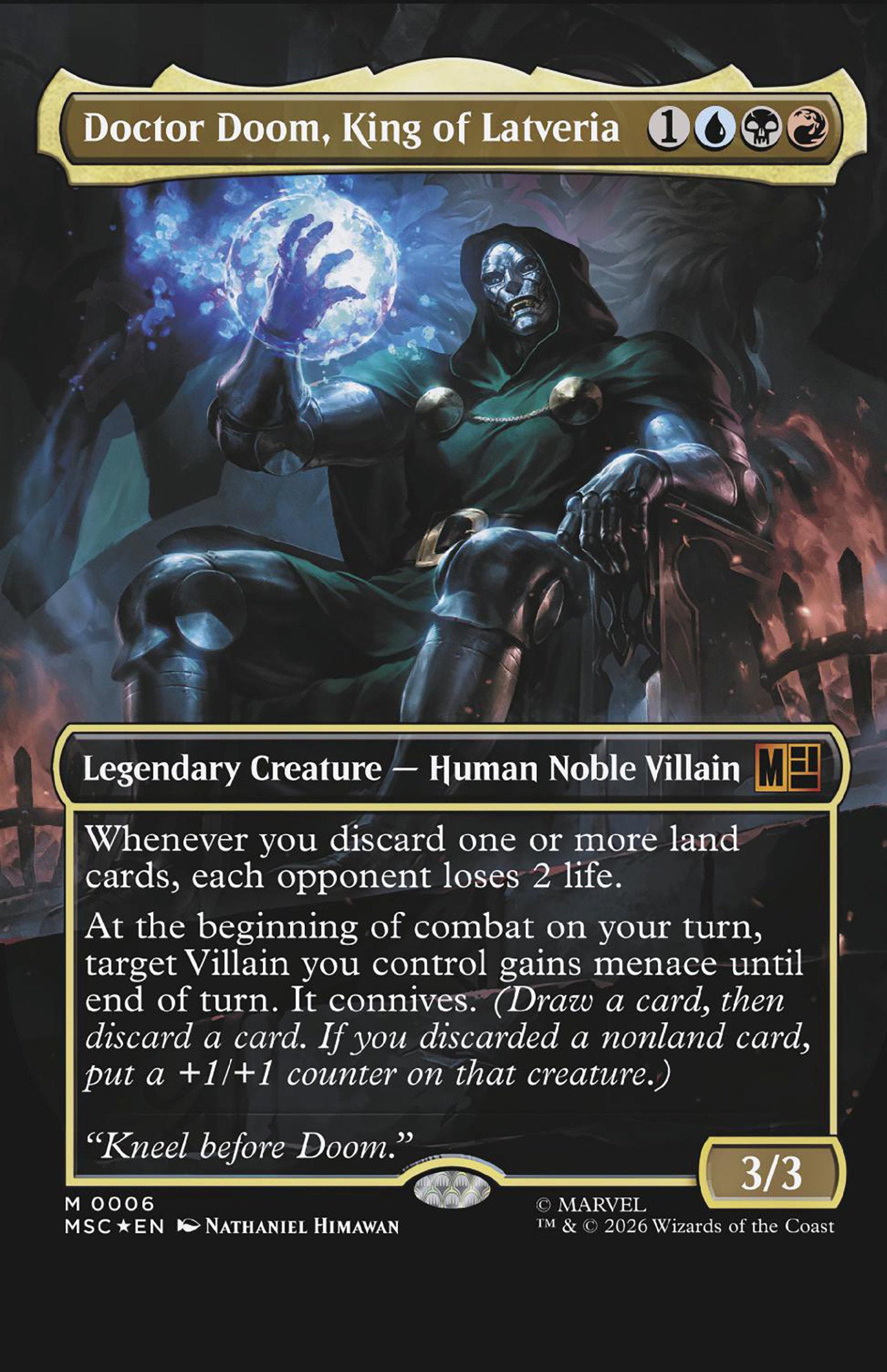 Doomquest #02 (Classified Artist Magic: The Gathering Variant)