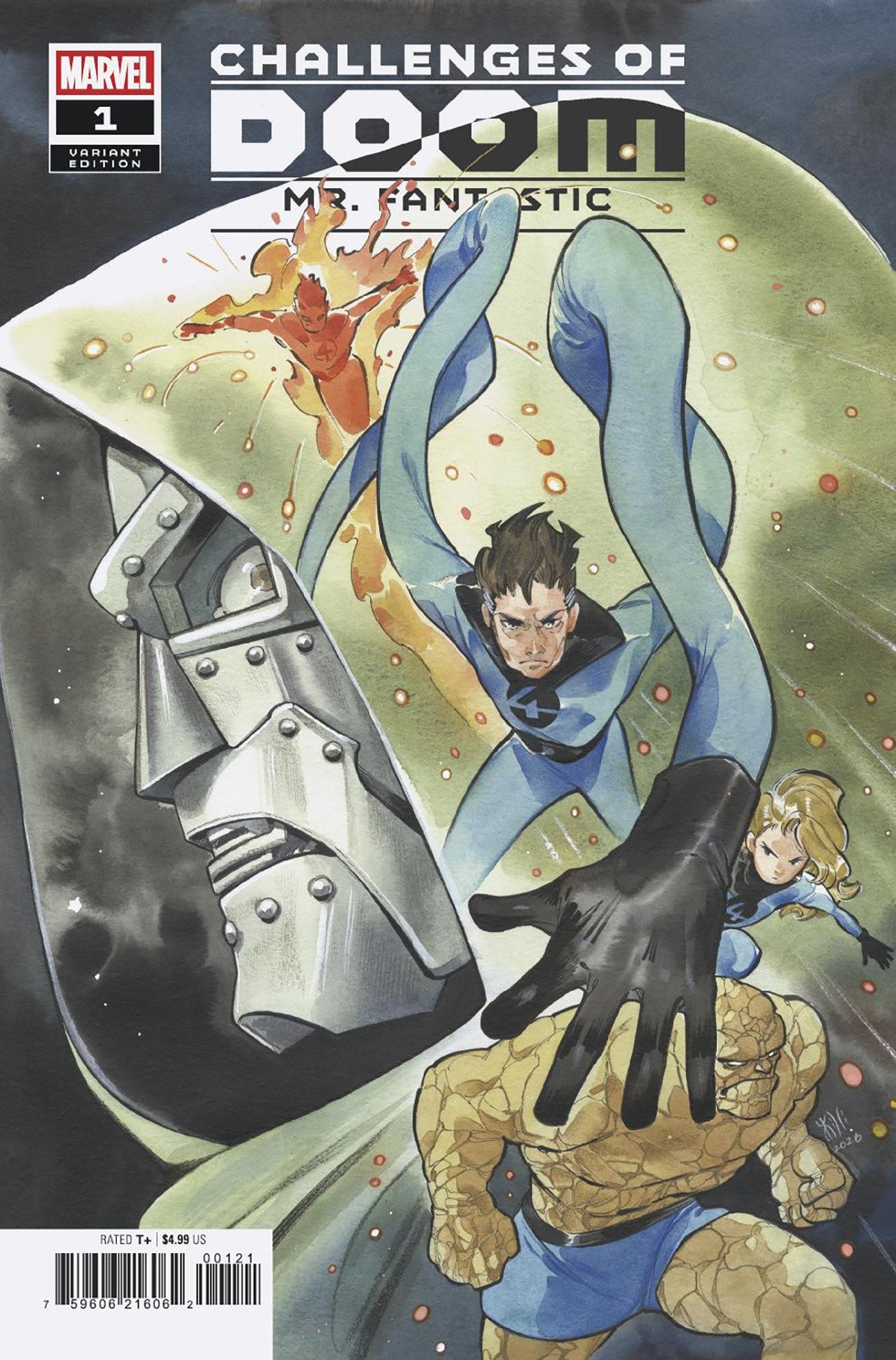 Challenges Of Doom: Mr. Fantastic #01 (Peach Momoko Variant)