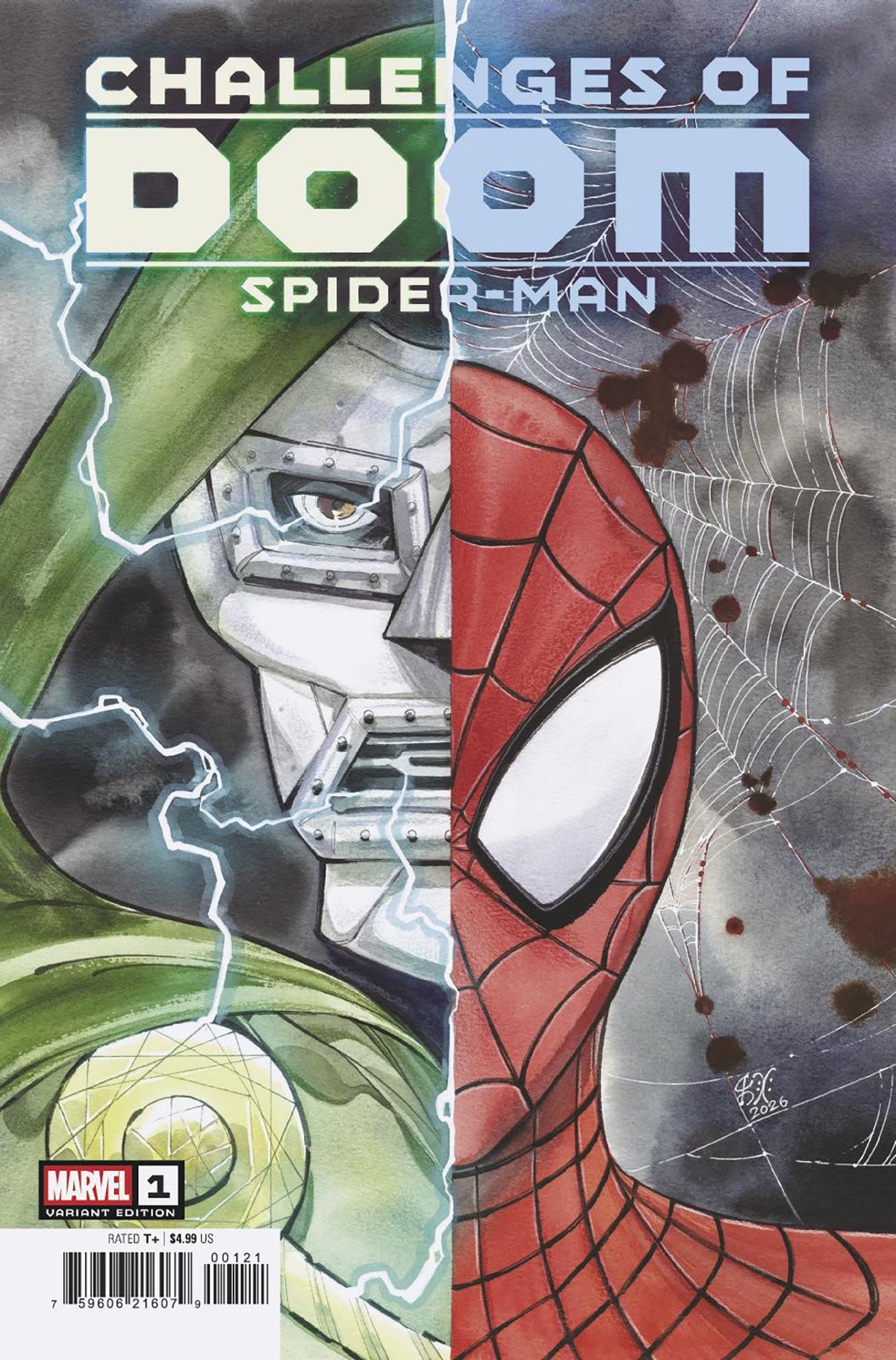 Challenges Of Doom: Spider-Man #1 (Peach Momoko Variant)