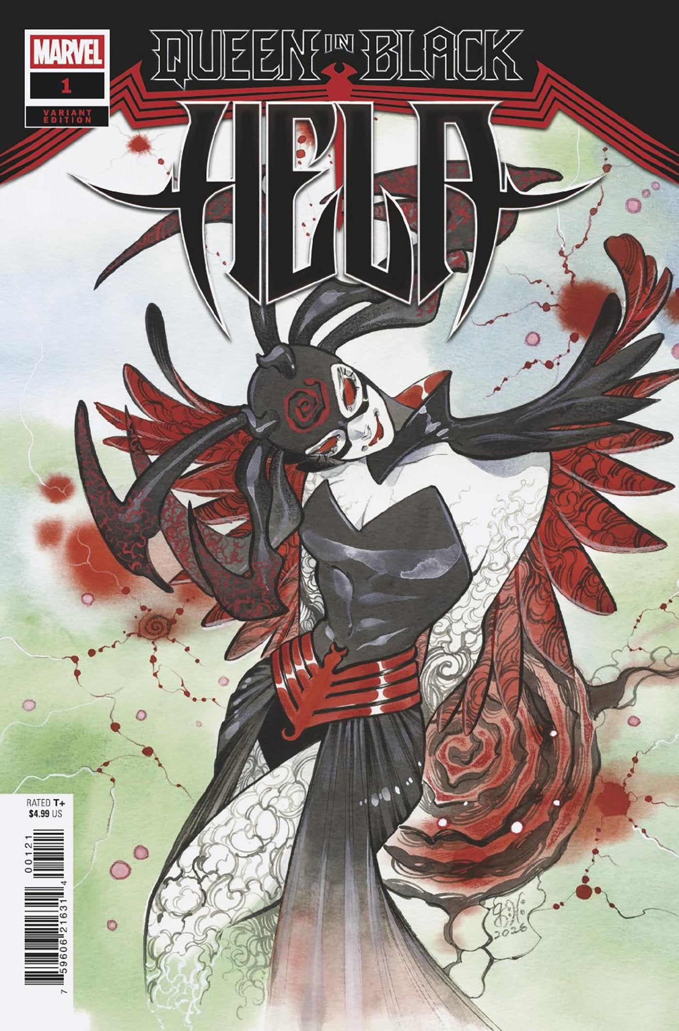 Queen In Black: Hela #01 (Peach Momoko Variant) [Qib]