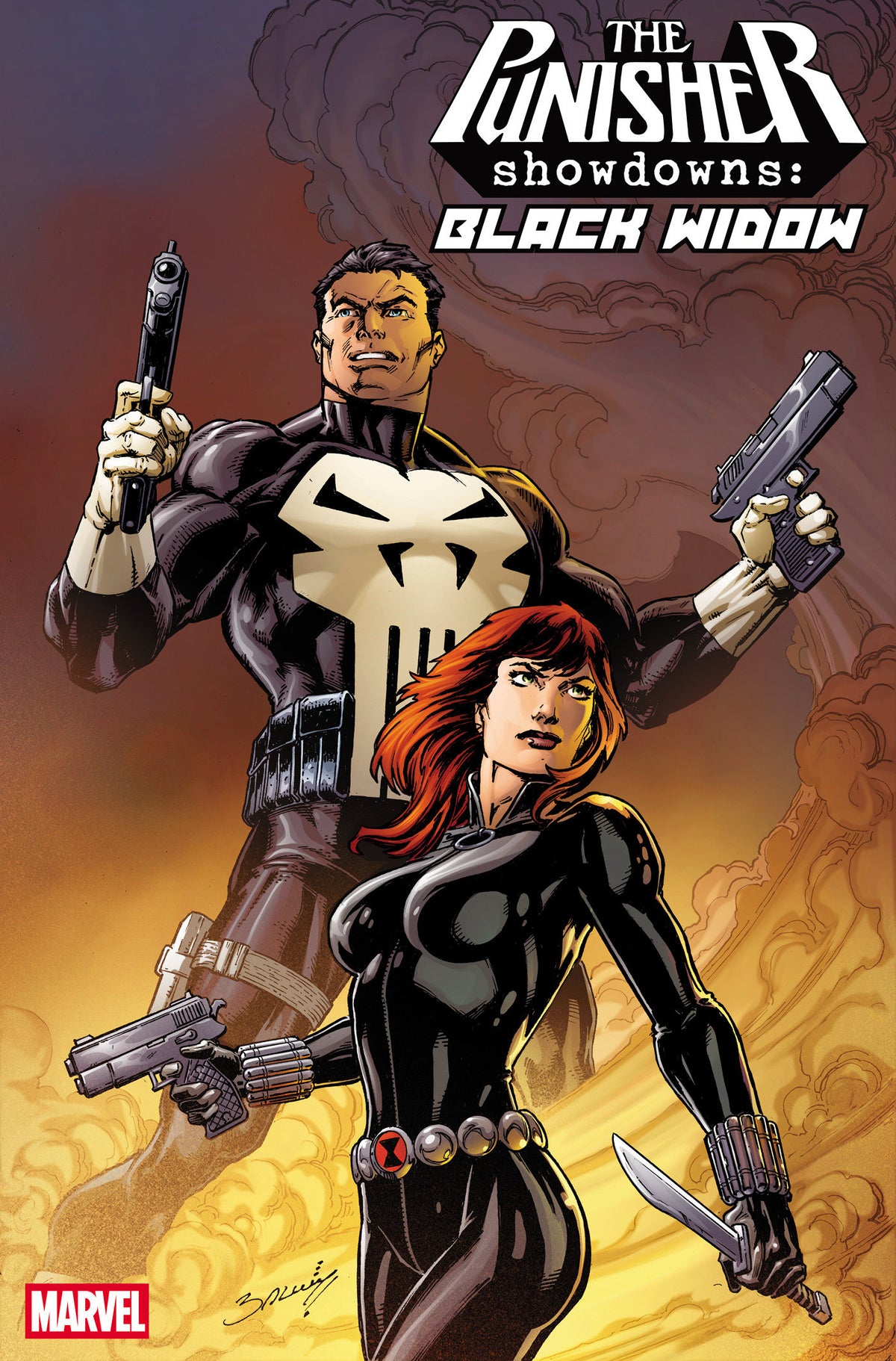 Punisher Showdowns: Black Widow #01 (Mark Bagley Variant)