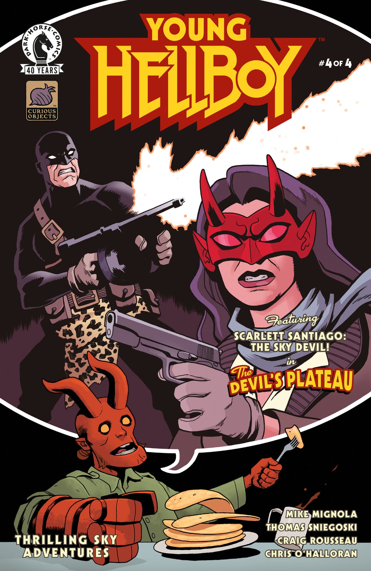 Young Hellboy: Thrilling Sky Adventures #04 (Cover B Ben Stenbeck)