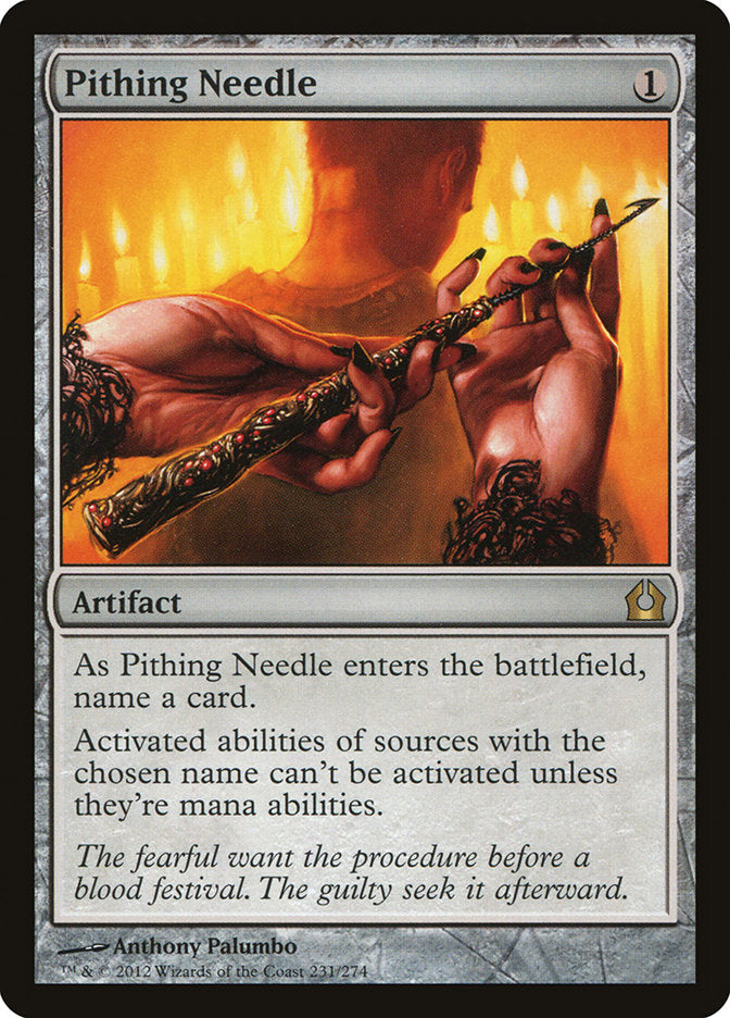 Pithing Needle (Return to Ravnica)