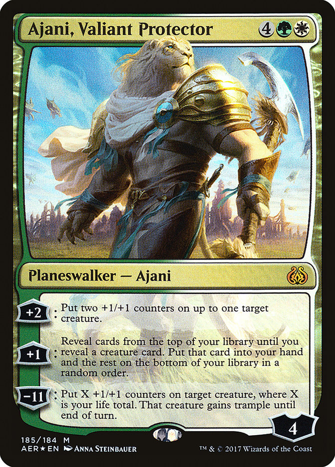 Ajani, Valiant Protector (Aether Revolt)