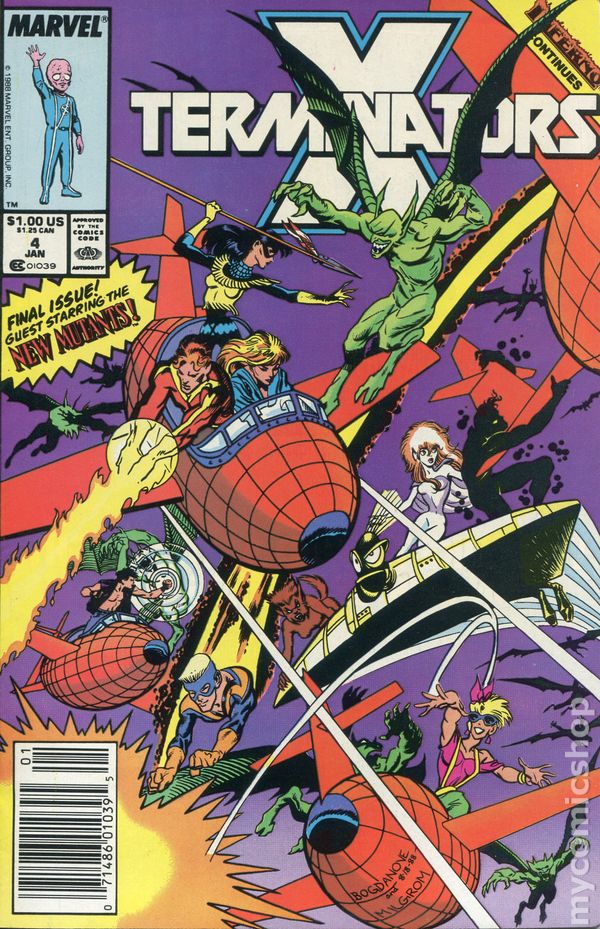 X-Terminators [1988] #04 [Newsstand Edition]