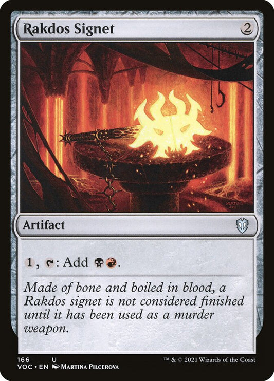 Rakdos Signet (Crimson Vow Commander)