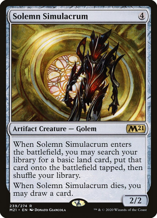 Solemn Simulacrum (Core Set 2021)