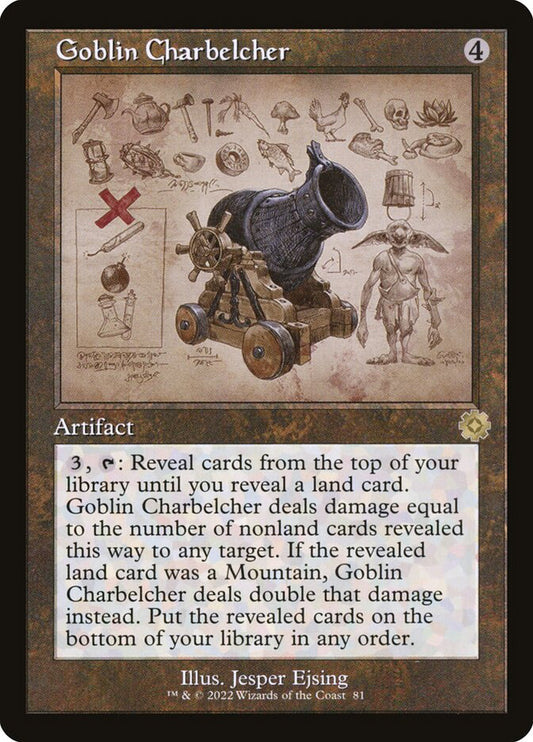 Goblin Charbelcher (The Brothers' War Retro Artifacts) [Retro Frame]