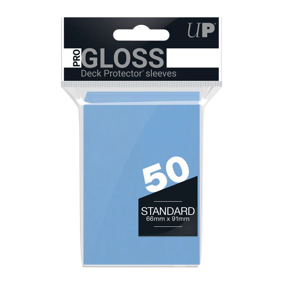 Ultra PRO: Deck Protector Pack - Light Blue Solid [50 sleeves]