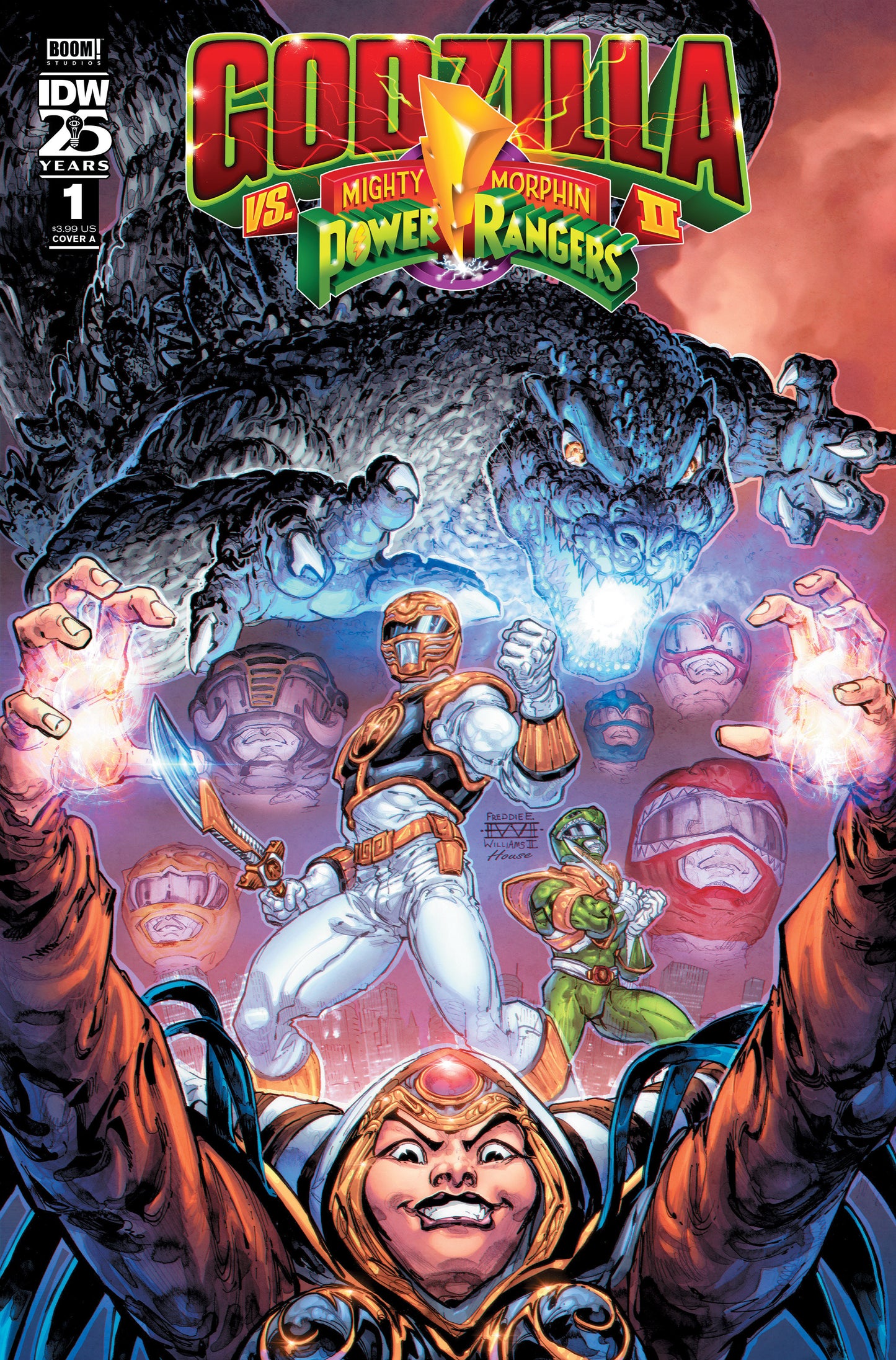 Godzilla vs. The Mighty Morphin' Power Rangers II #1 (of 5)