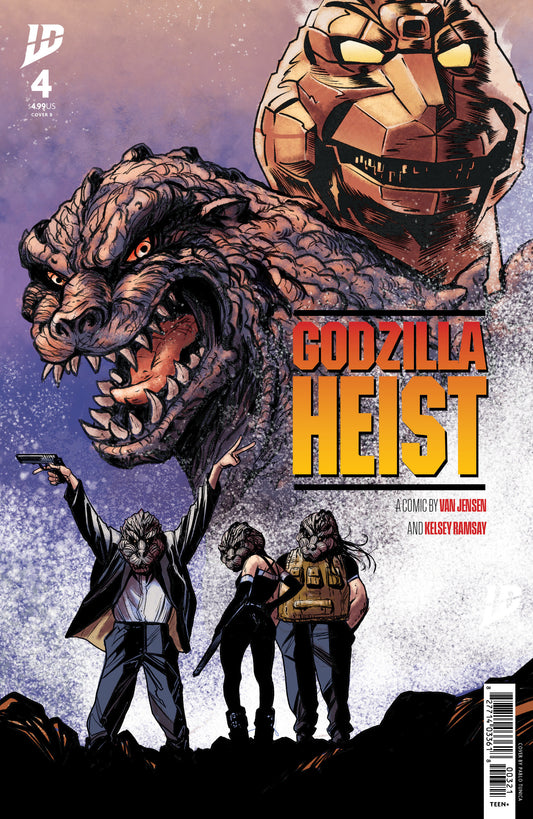 Godzilla: Heist #4 (of 5) (Cover B Tunica Movie Poster Variant)