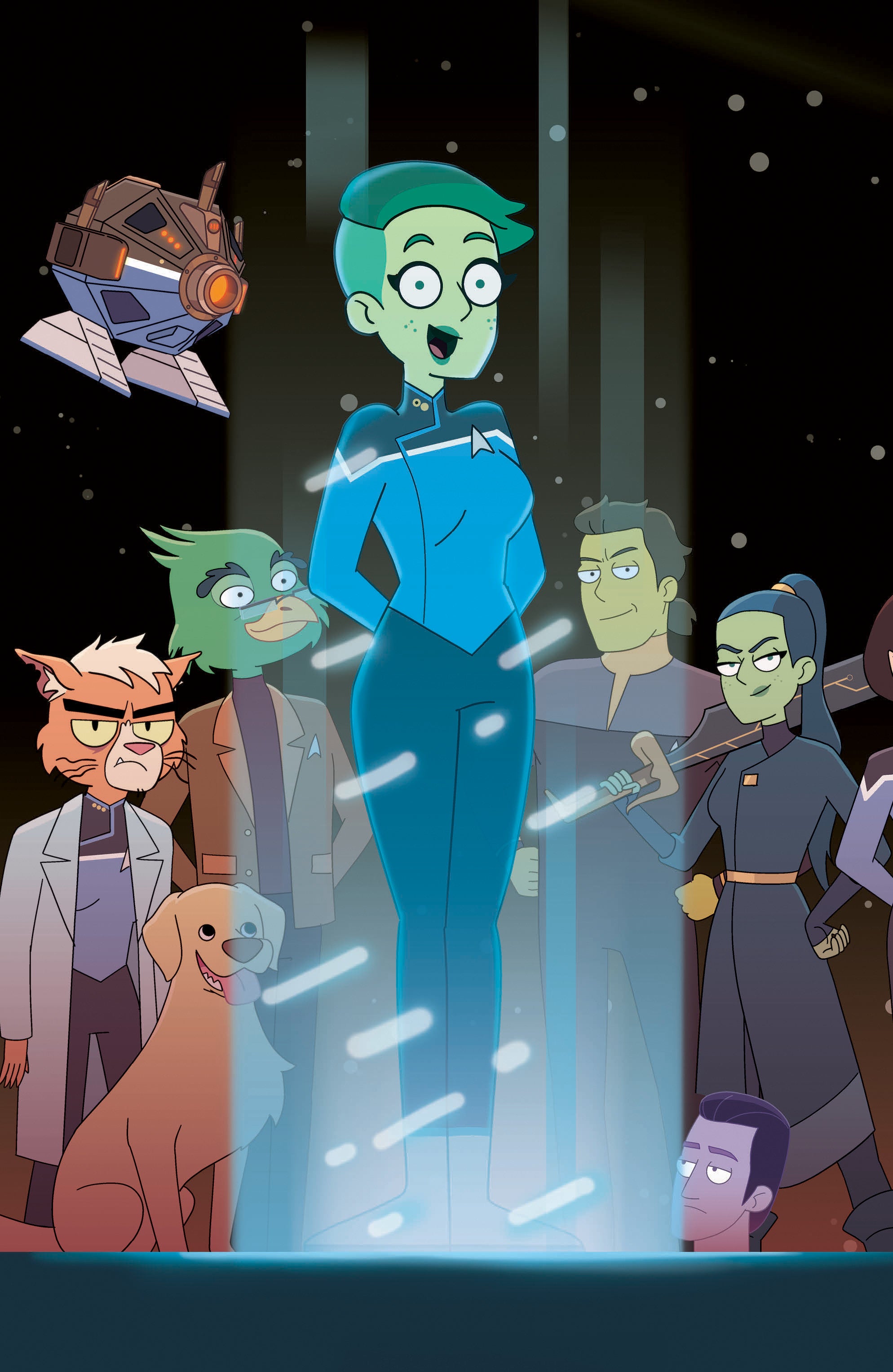 Star Trek: Lower Decks [2024] #15 (Cover B Fenoglio Connecting)