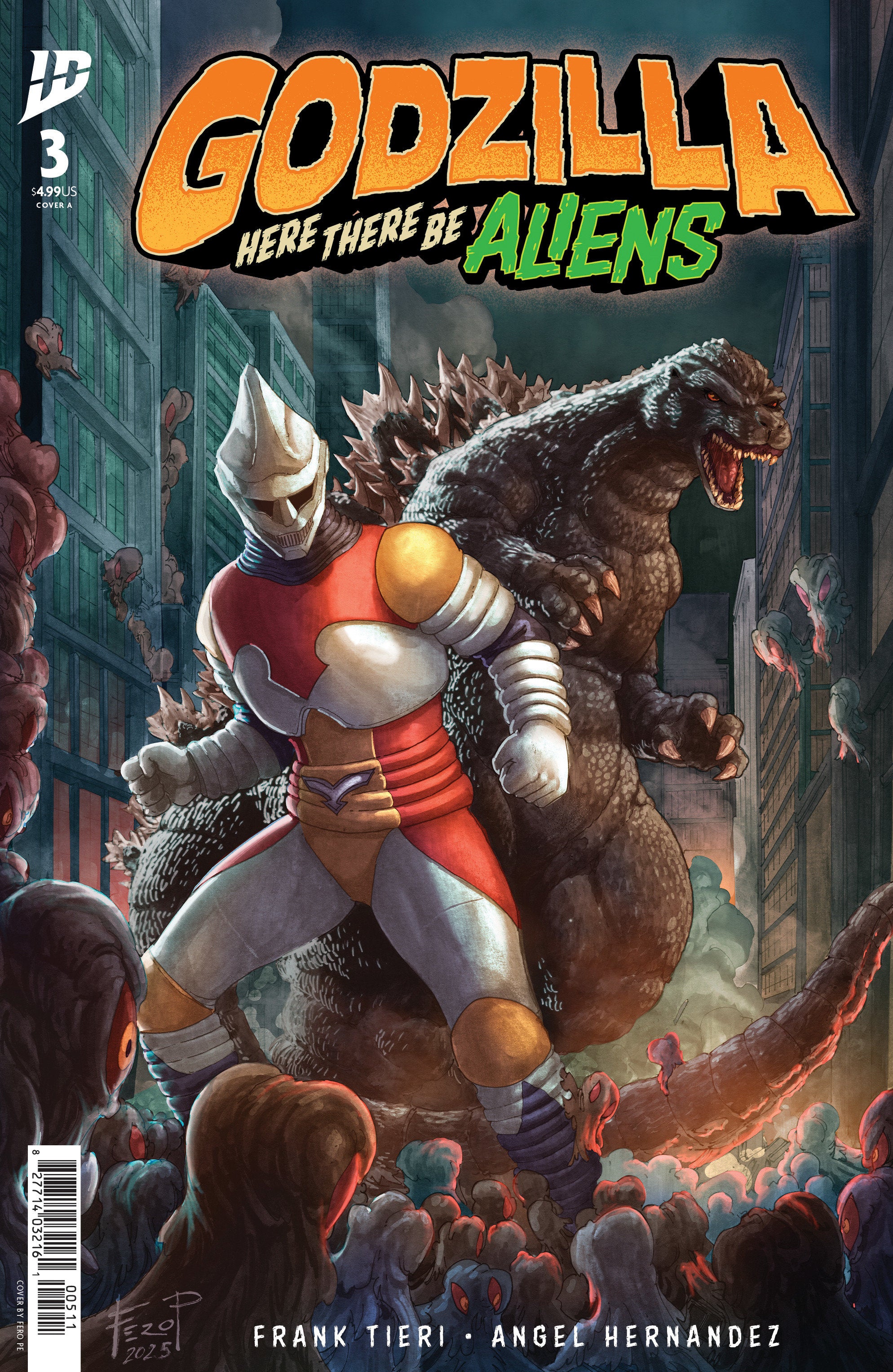 Godzilla: Here There Be Aliens #3