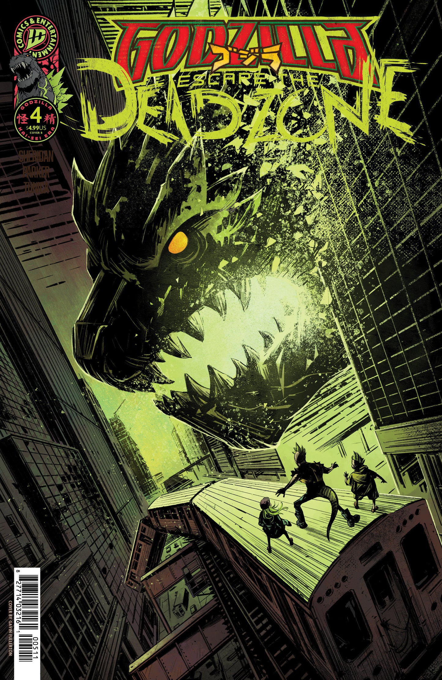 Godzilla: Escape The Deadzone [Kai Sei Era] #4 (Cover B Fullerton)