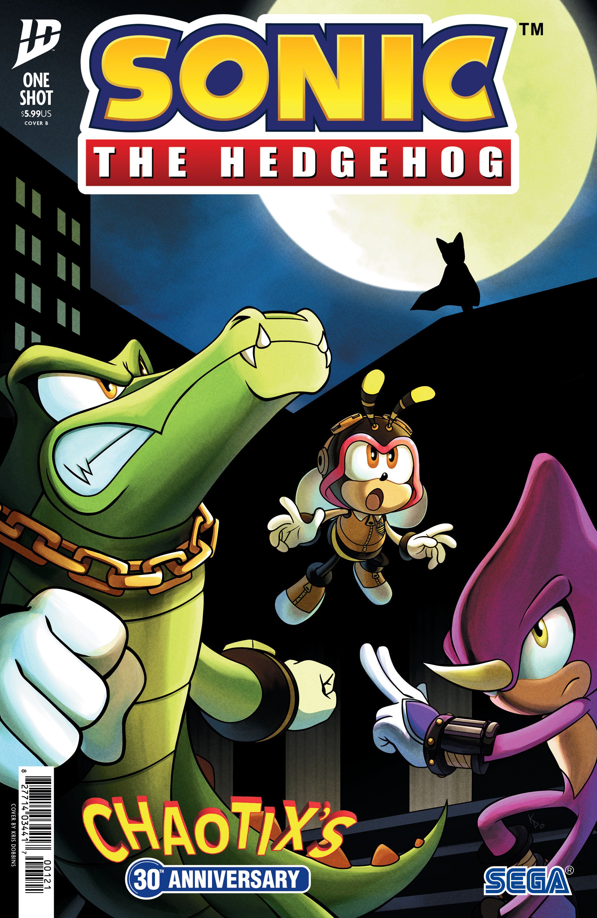 Sonic The Hedgehog: Chaotix's 30th Anniversary Special (Cover B Dobbins)