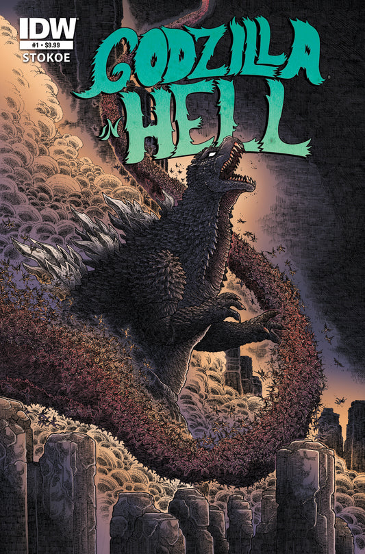 Godzilla 70th Anniversary Foil Classics: Godzilla In Hell #1