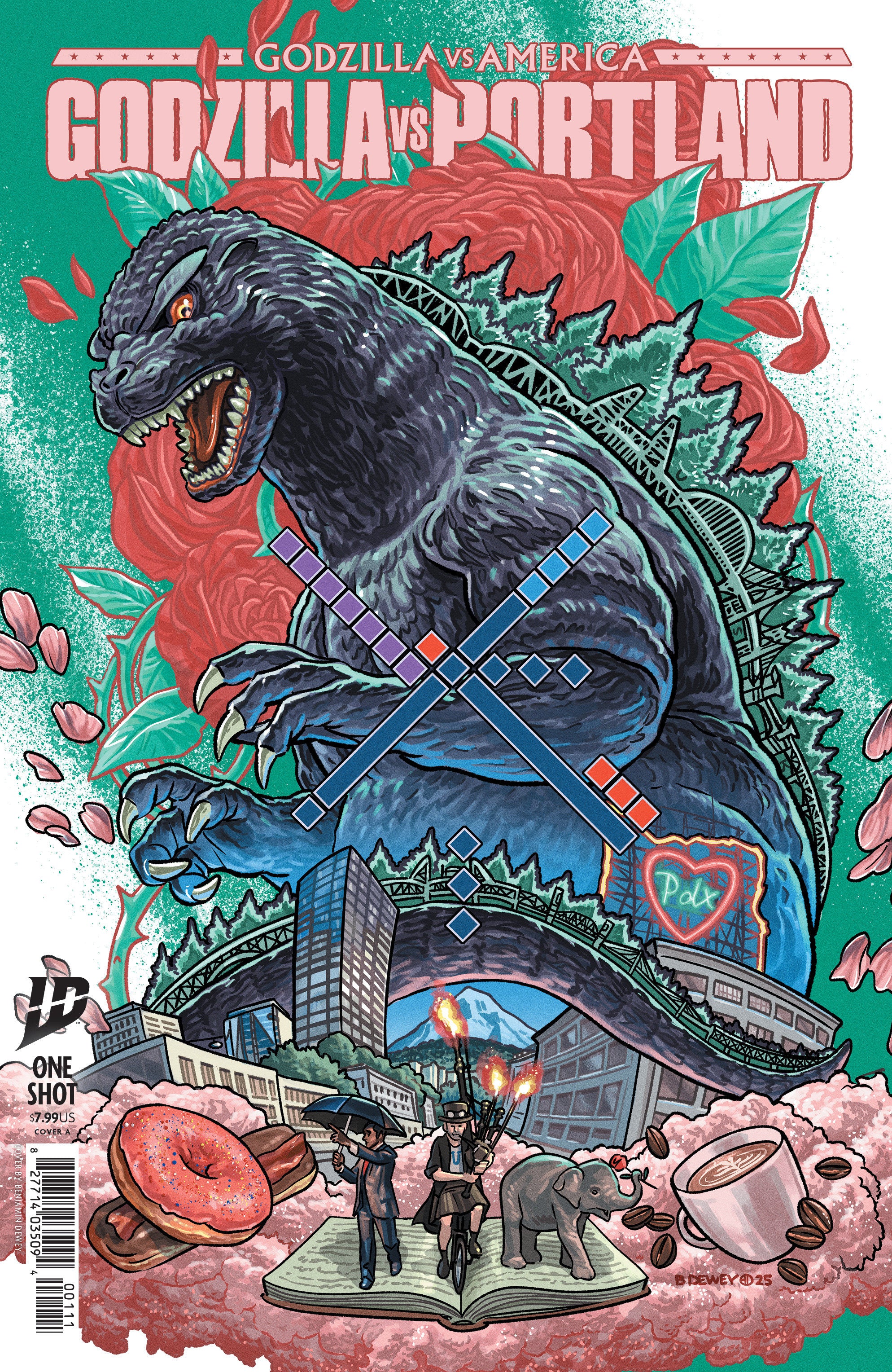 Godzilla vs. America: Portland #01