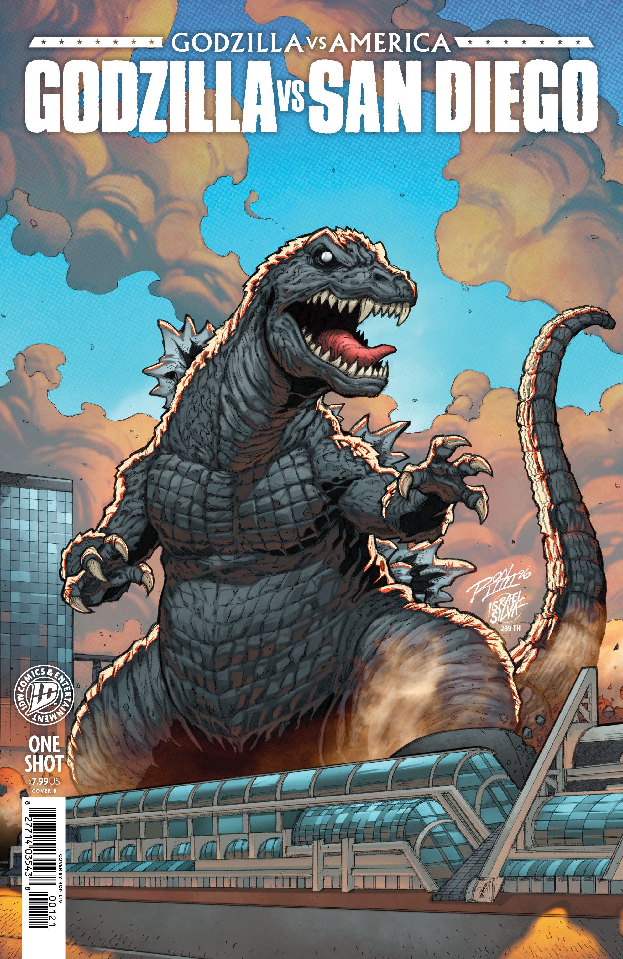 Godzilla vs. America: San Diego (Cover B Lim)