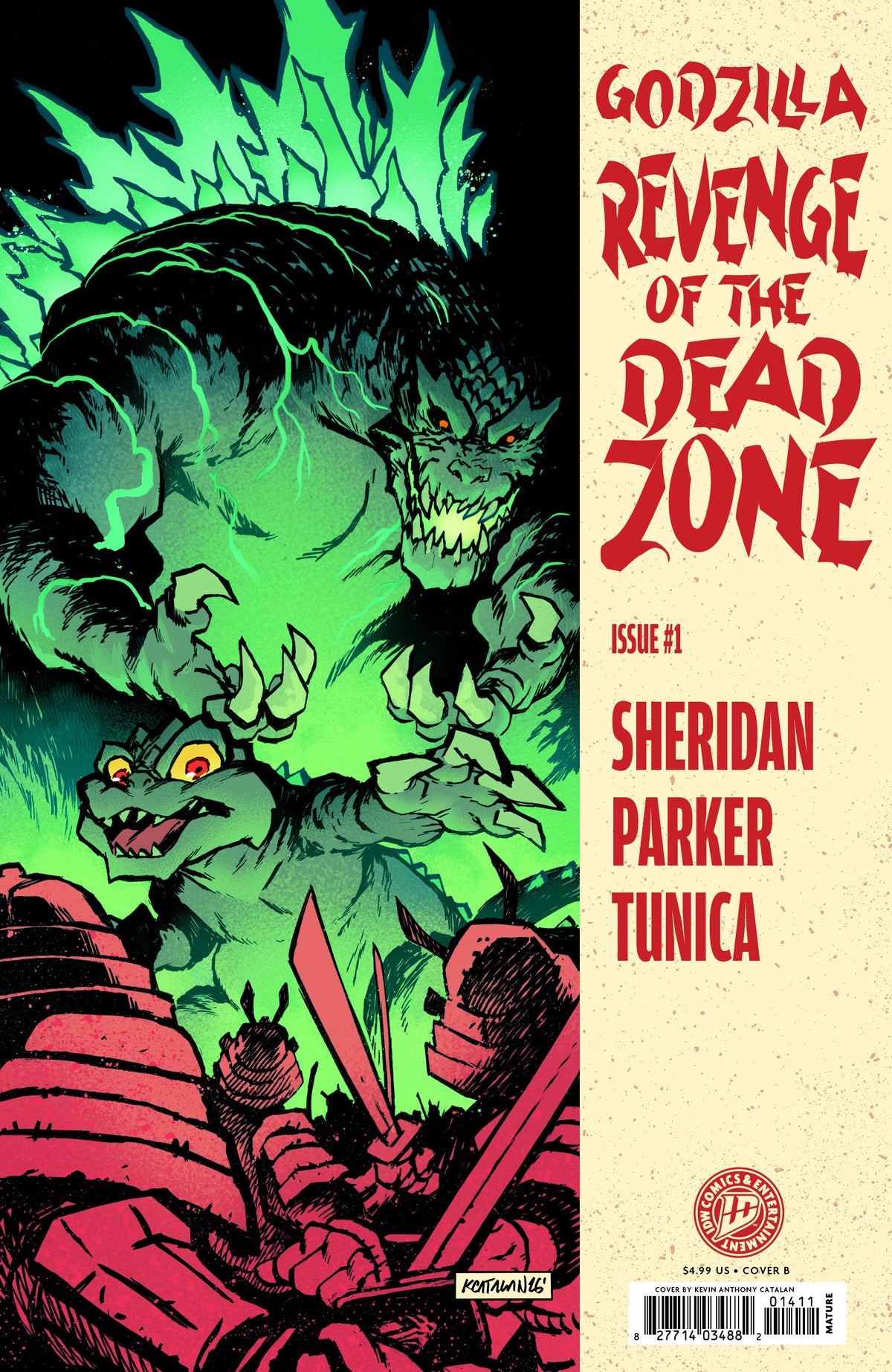 Godzilla: Revenge Of The Deadzone [Kai Sei Era] #01 (Cover B Catalan Homage)