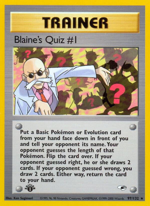 Image for Blaine's Quiz #1