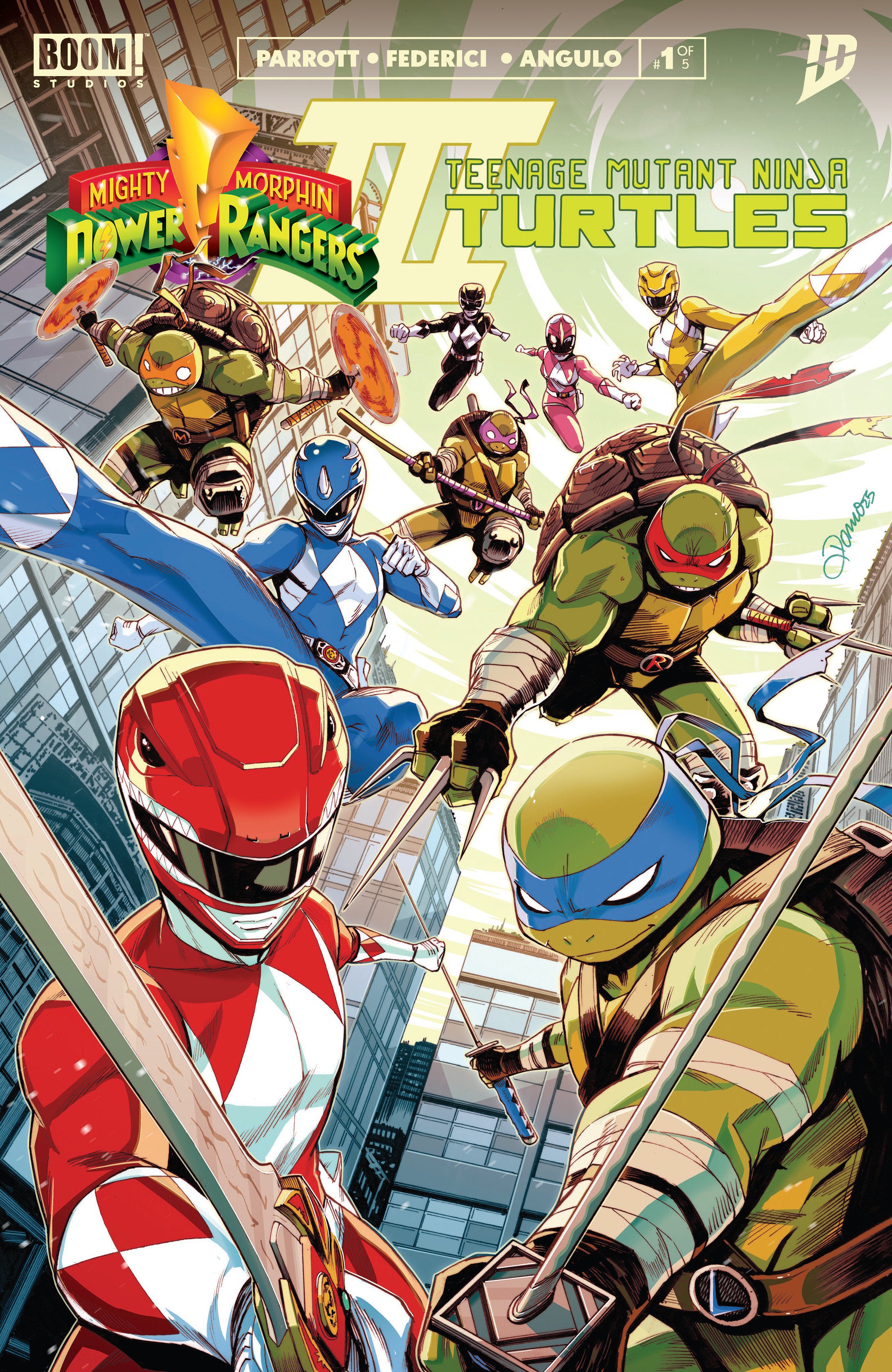Mighty Morphin' Power Rangers / Teenage Mutant Ninja Turtles III #01