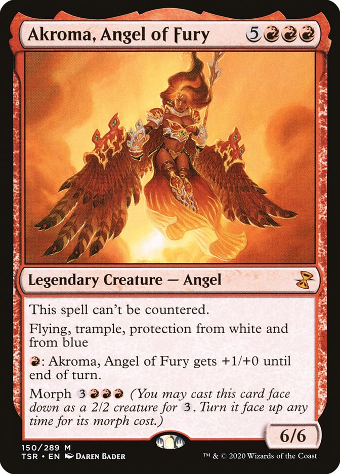 Akroma, Angel of Fury (Time Spiral Remastered)