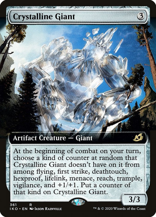 Crystalline Giant (Ikoria: Lair of Behemoths) [Extended Art]