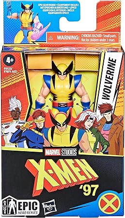 X-Men '97 Epic Heroes Wolverine 4in. Figure