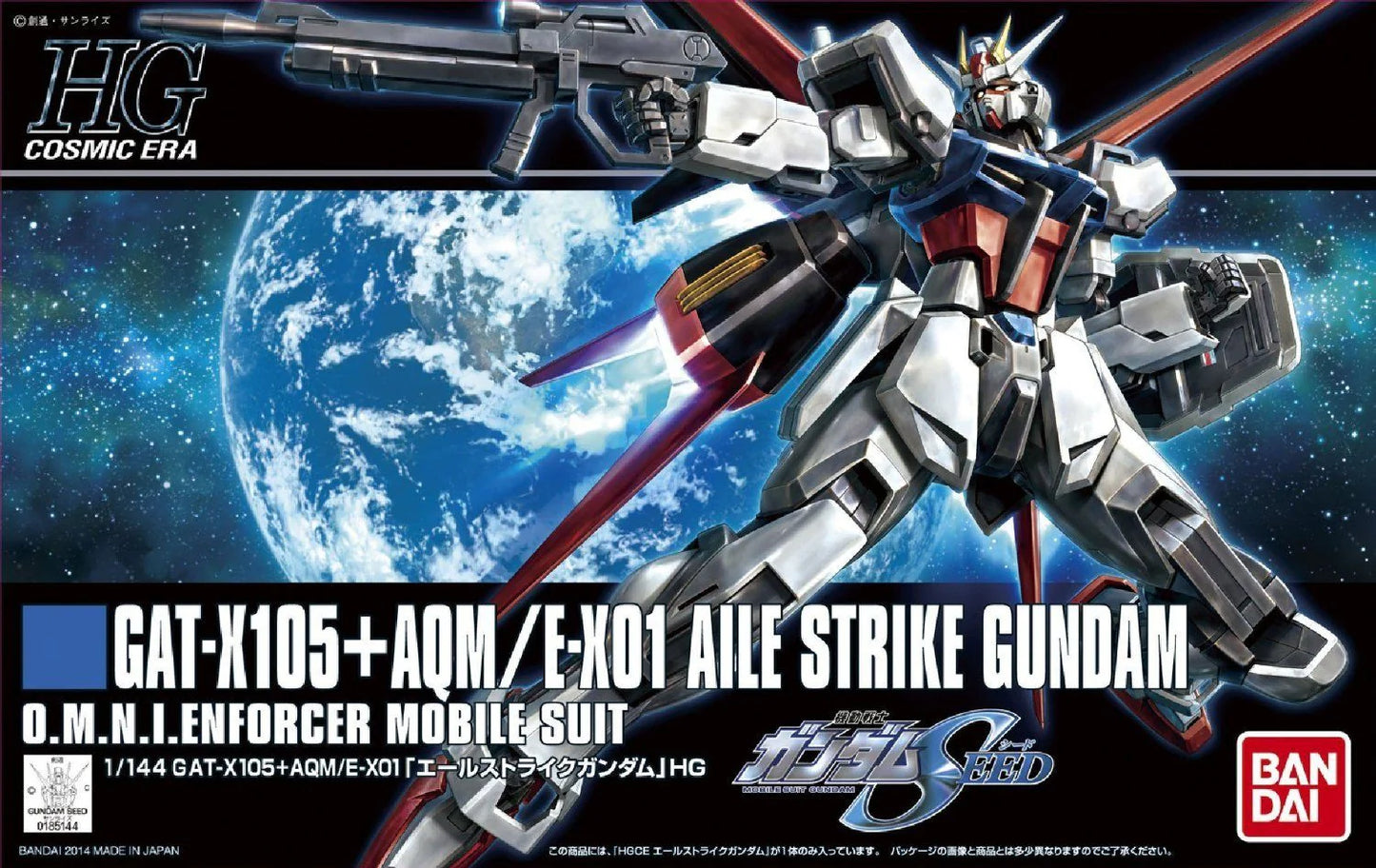 Gunpla: HGCE GAT-X105+AQM/E-X01 Aile Strike Gundam