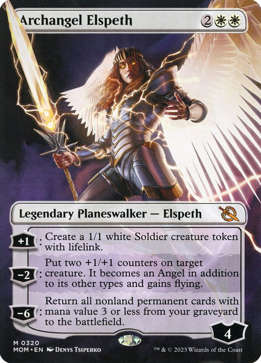 Archangel Elspeth (March of the Machine) [Borderless]