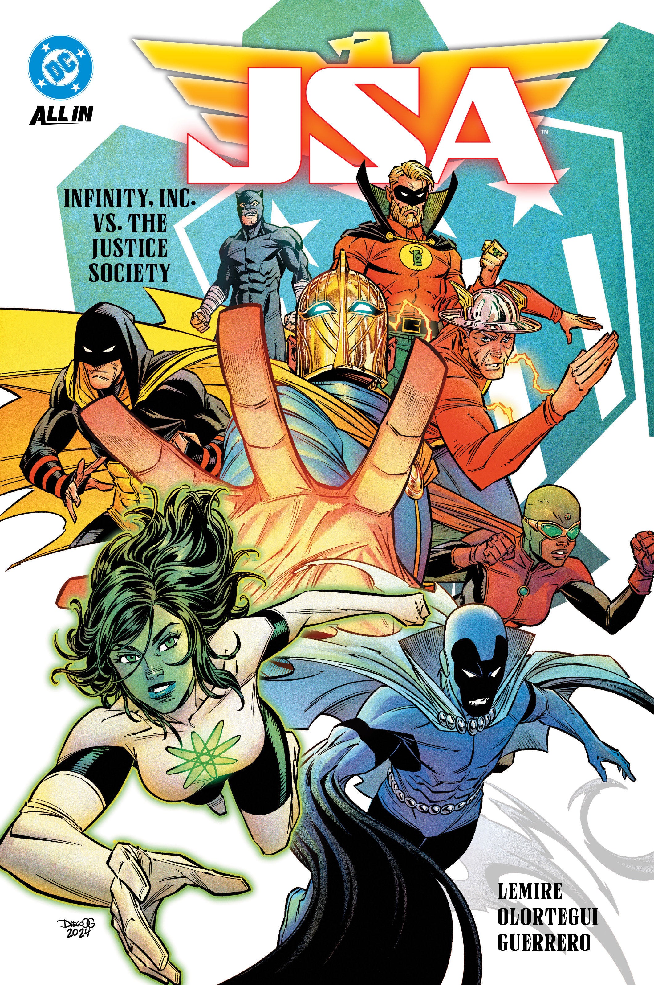 JSA Volume 01 - Infinity, Inc vs. The Justice Society