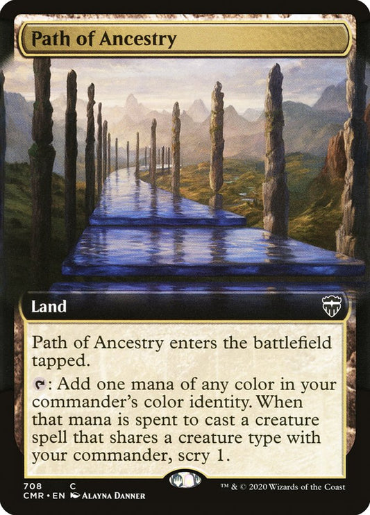 Path of Ancestry (Commander Legends) [Extended Art]