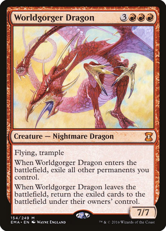 Worldgorger Dragon (Eternal Masters)