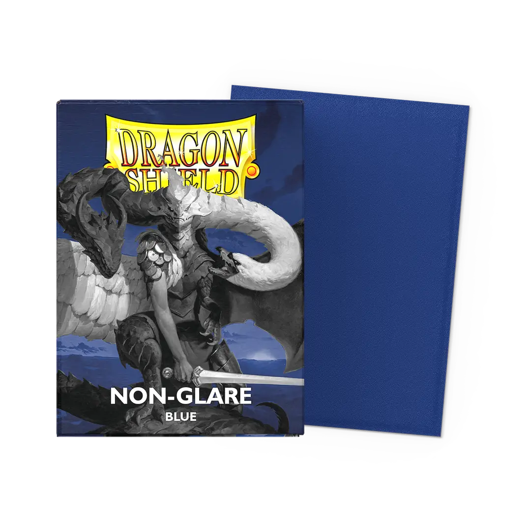 Dragon Shield: Matte - Blue Non-Glare [100 Pack]