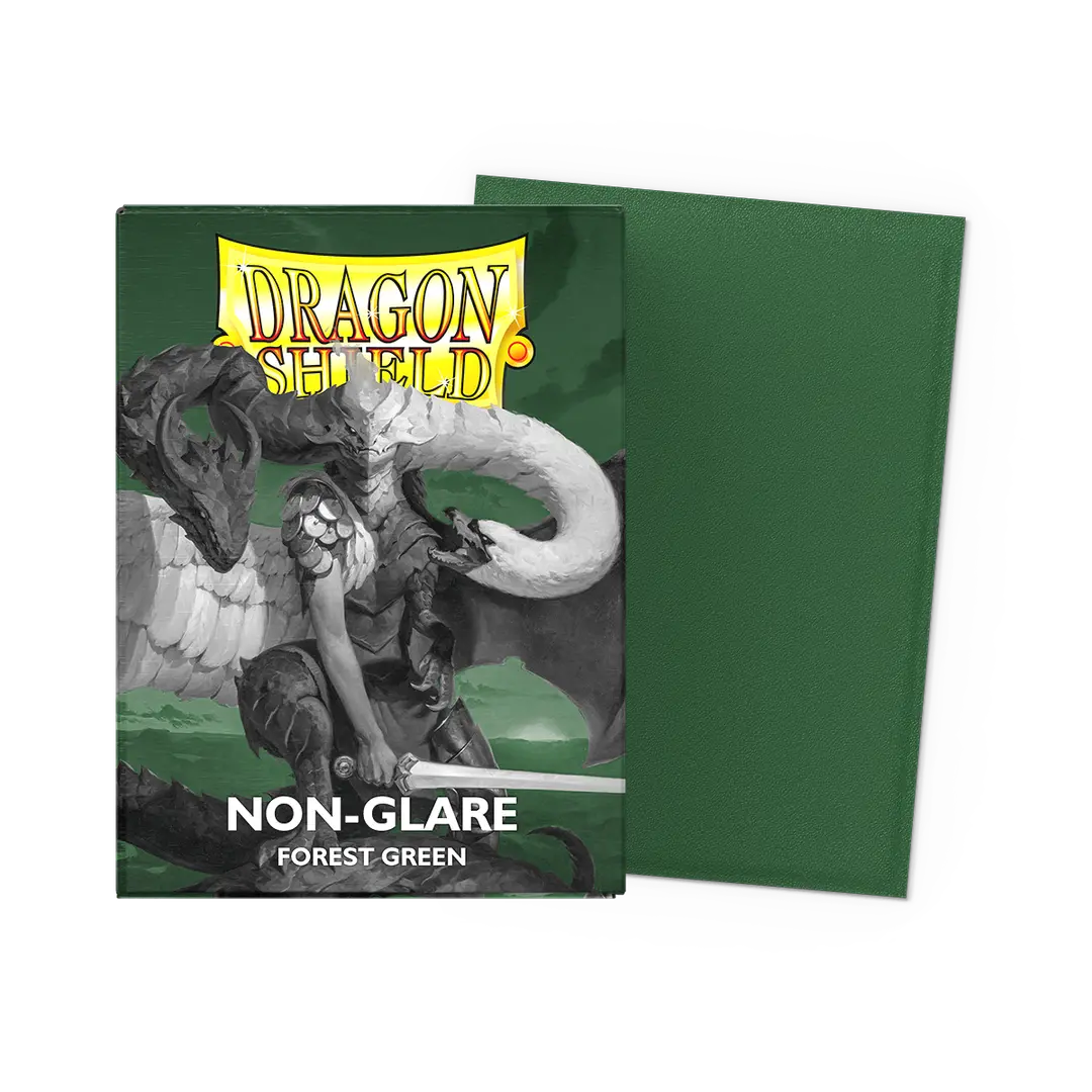 Dragon Shield: Matte - Forest Green Non-Glare [100 Pack]