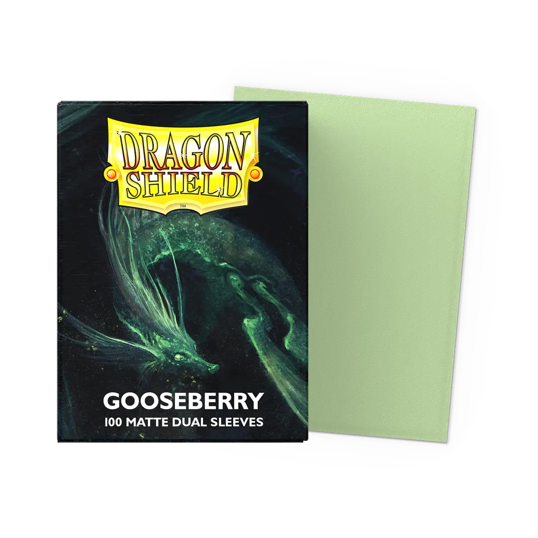 Dragon Shield: Matte Dual - Gooseberry [100 Pack]