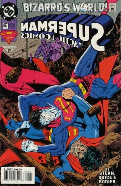 Action Comics #0697 [Signed by Author]