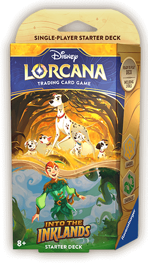 Disney Lorcana TCG: Into the Inklands Starter Deck - Amber/Emerald
