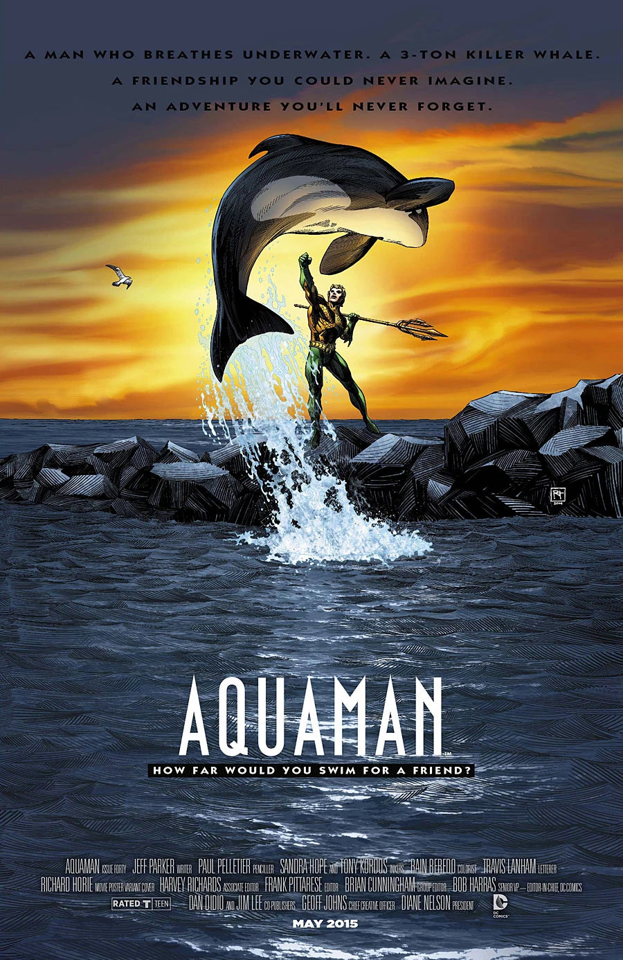 Aquaman [2011] #40 (Movie Poster Variant Edition)