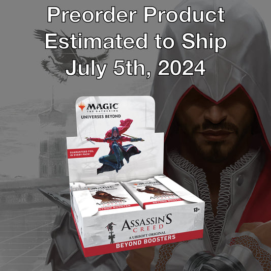 Magic the Gathering CCG: Assassin's Creed Beyond Booster Display **PREORDER**