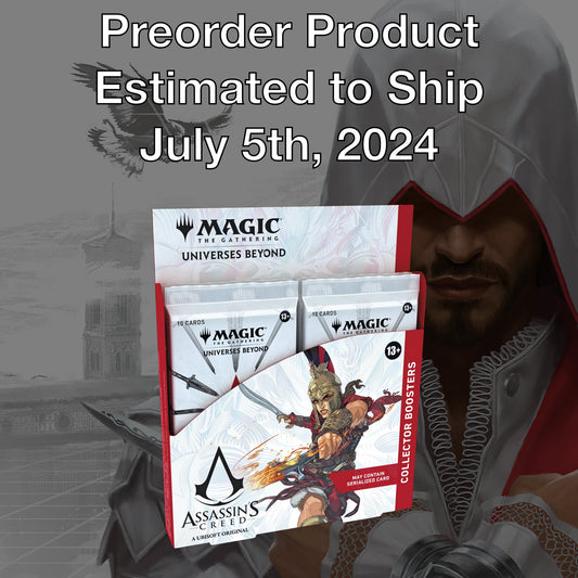 Magic the Gathering CCG: Assassin's Creed Collector Booster Display **PREORDER**
