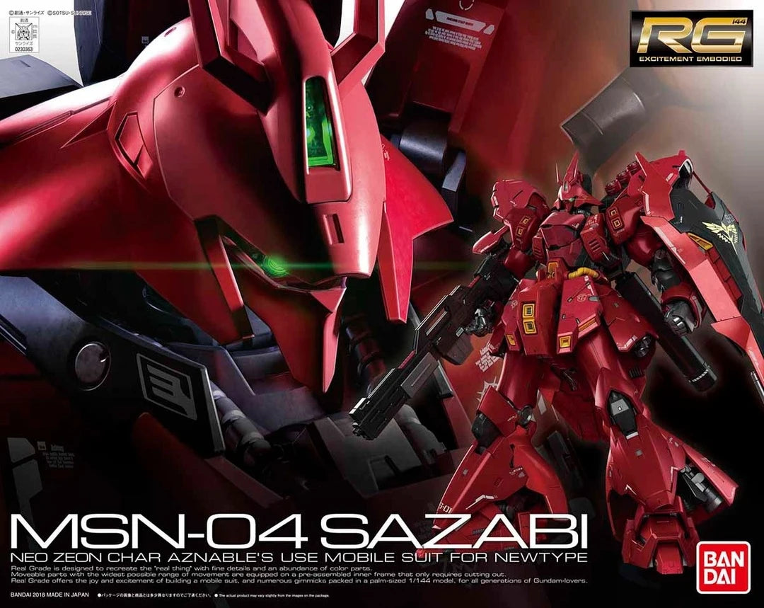 Gunpla: RGUC MSN-04 Sazabi