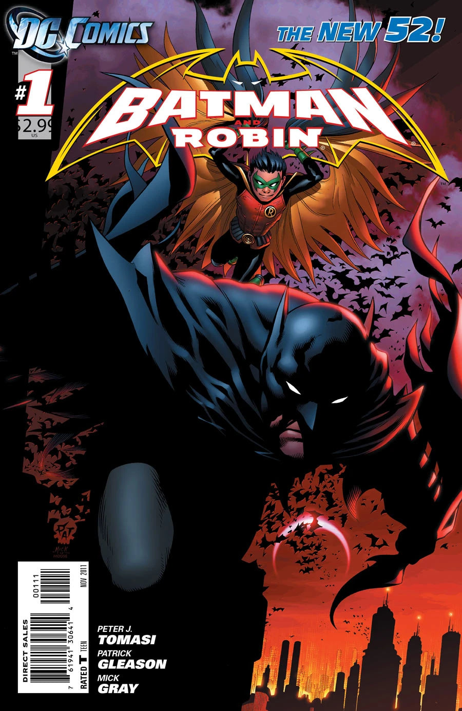 Batman & Robin [2011] #01 [2nd Print]