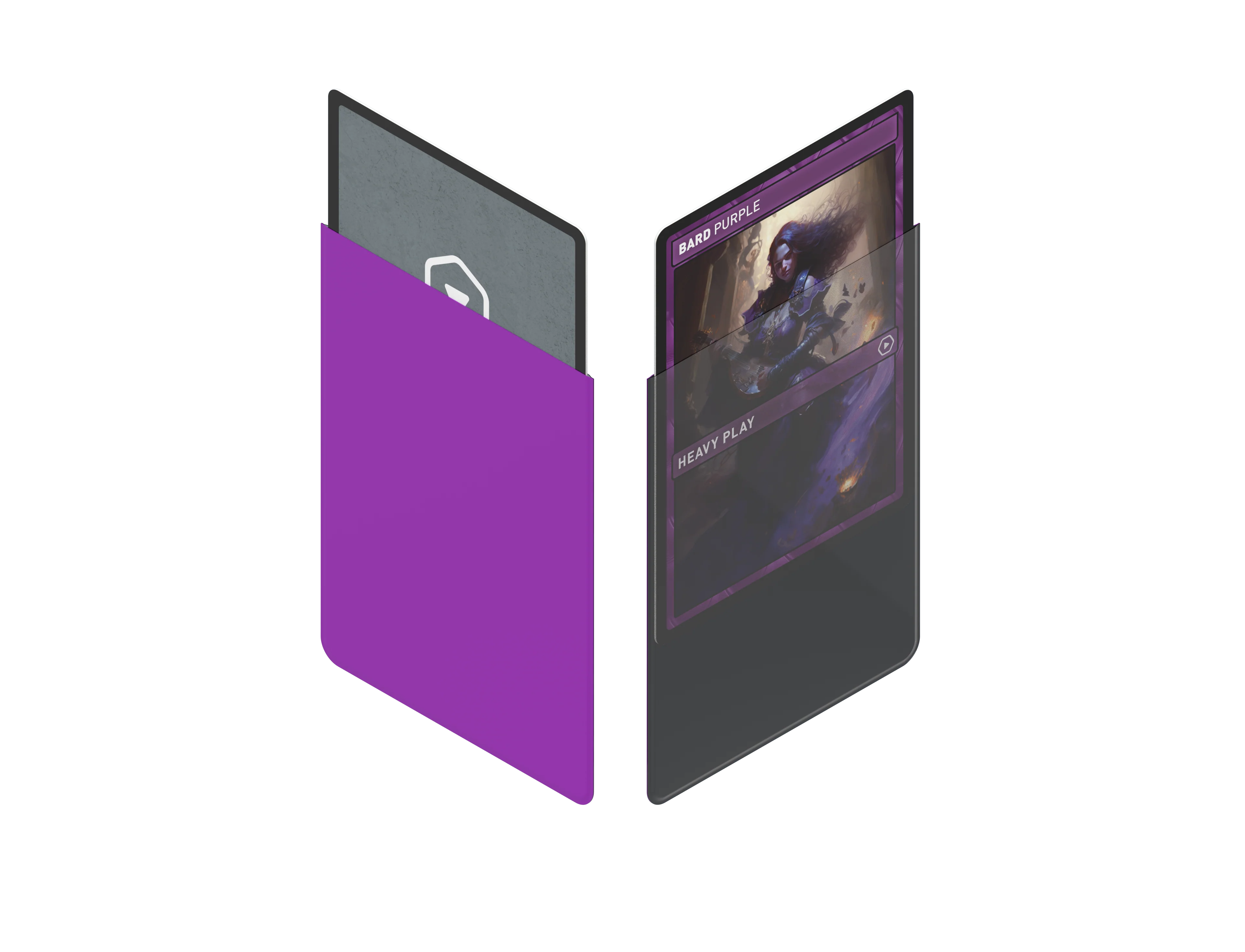 CURV Sleeves Standard: Bard Purple [100 pack]