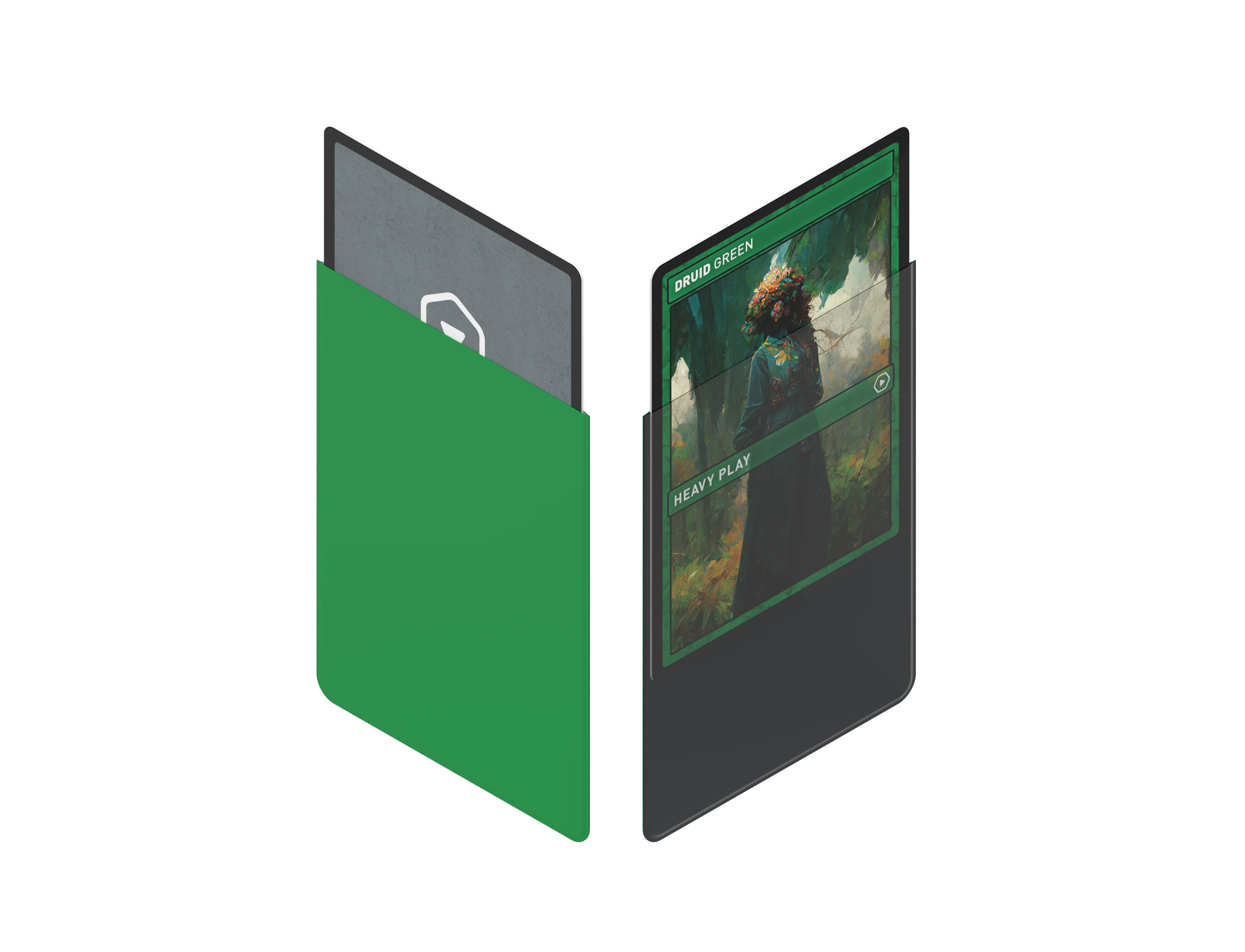 CURV Sleeves Standard: Druid Green [100 pack]